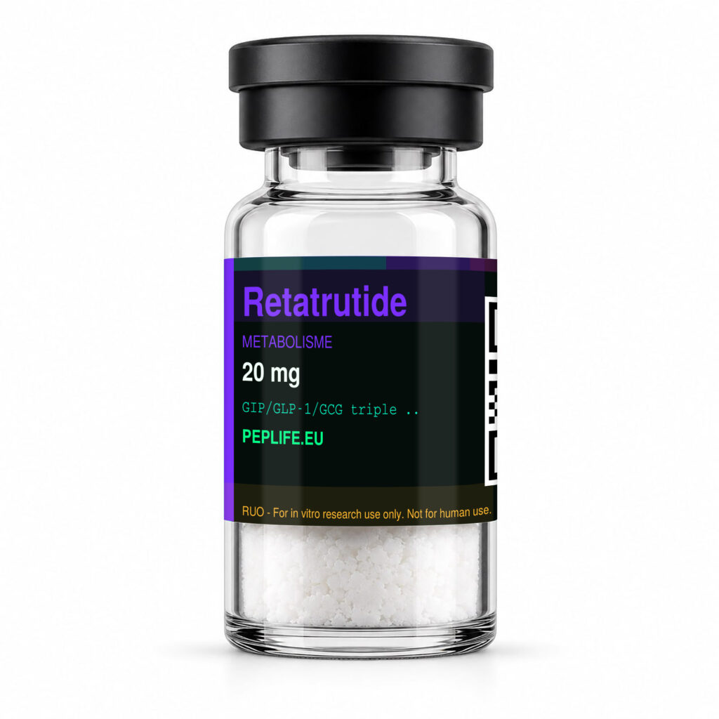 GLP-1 peptiden vergelijken — Retatrutide, Tirzepatide en Survodutide onderzoekspeptiden