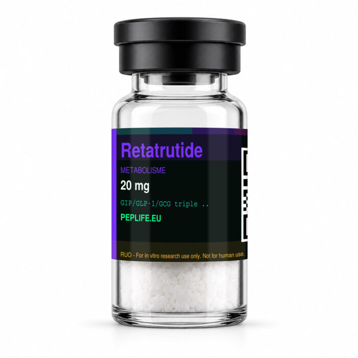 Retatrutide RUO-peptide vial